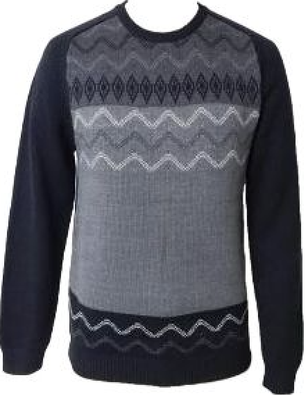 Men's Quarter-Zip Textured Knit Pullover