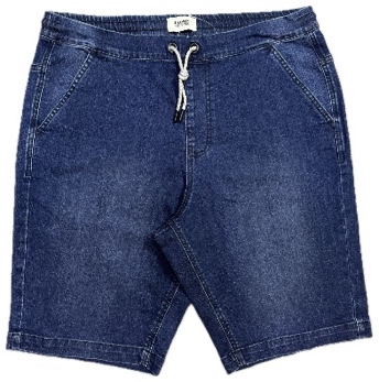 Men's Chambray Denim-Look Work Shirt